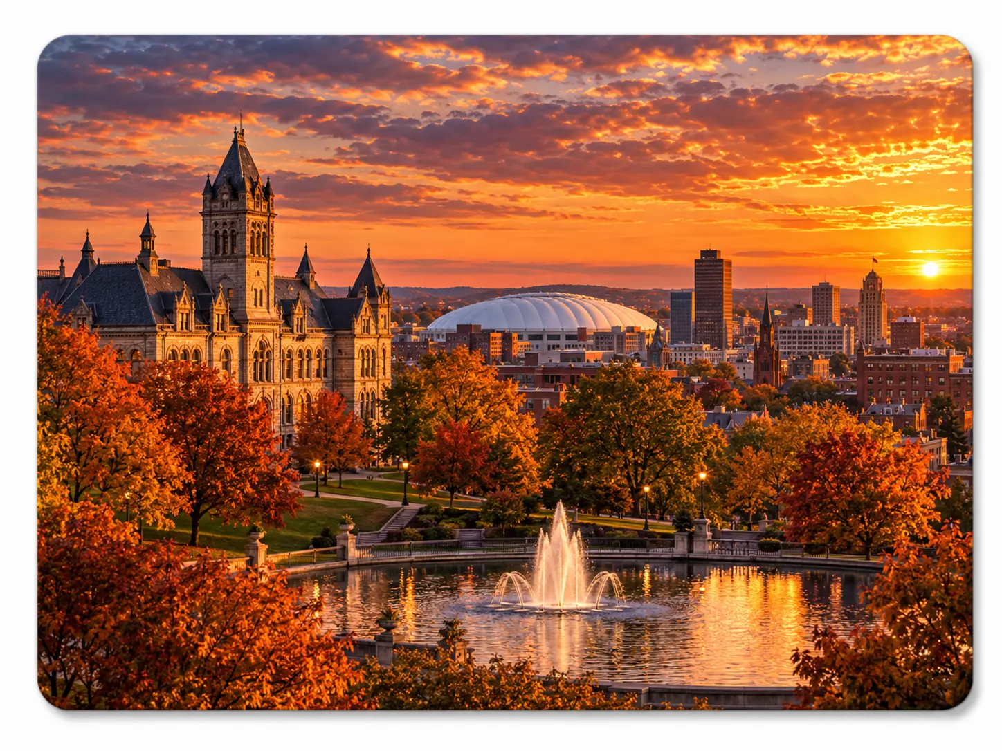 New York, NY → Syracuse/Liverpool